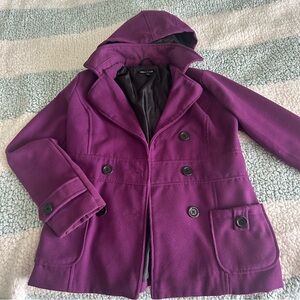 New Look Purple Winter Coat